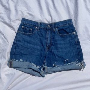 Everlane Medium Wash Denim Shorts
